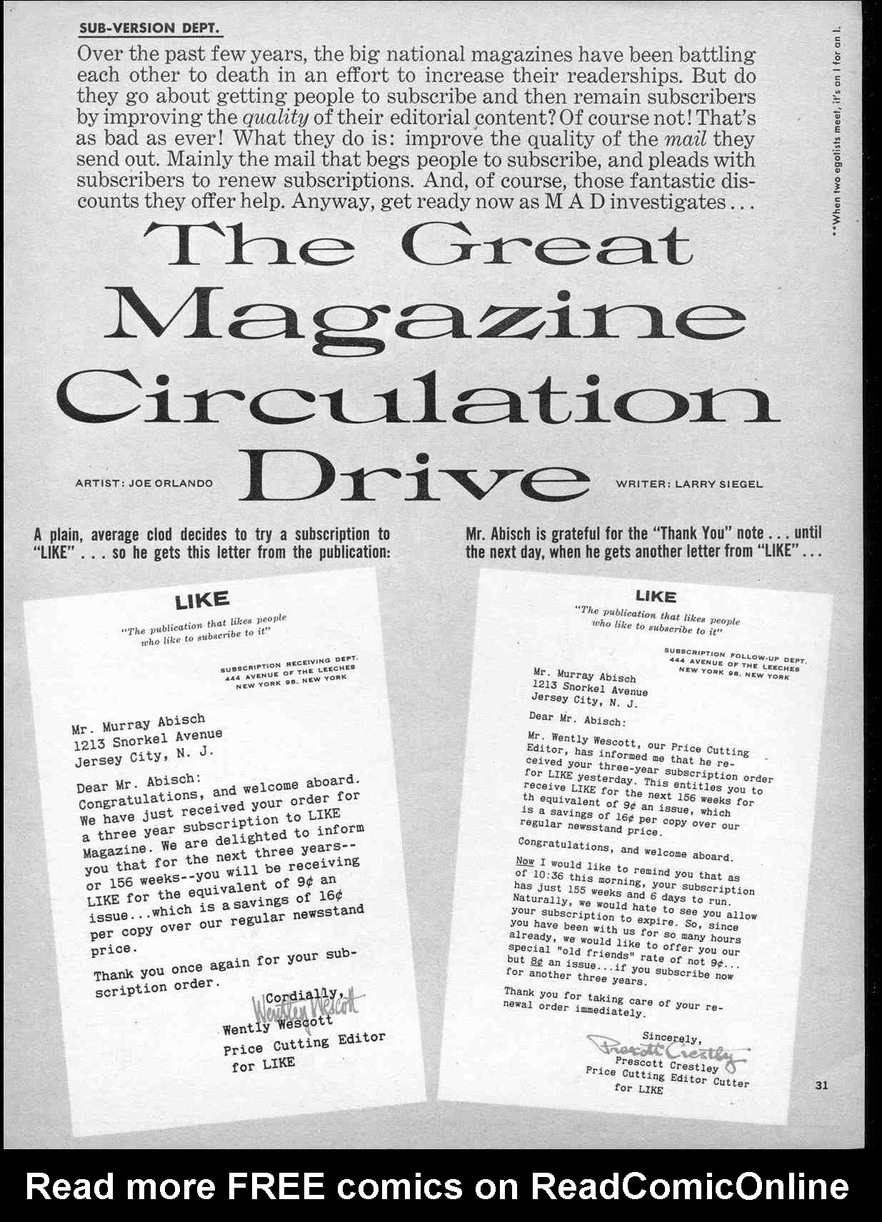 Read online MAD comic -  Issue #63 - 33