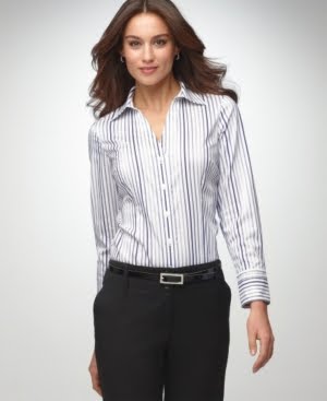 stripe office shirt call fun communique sleeve