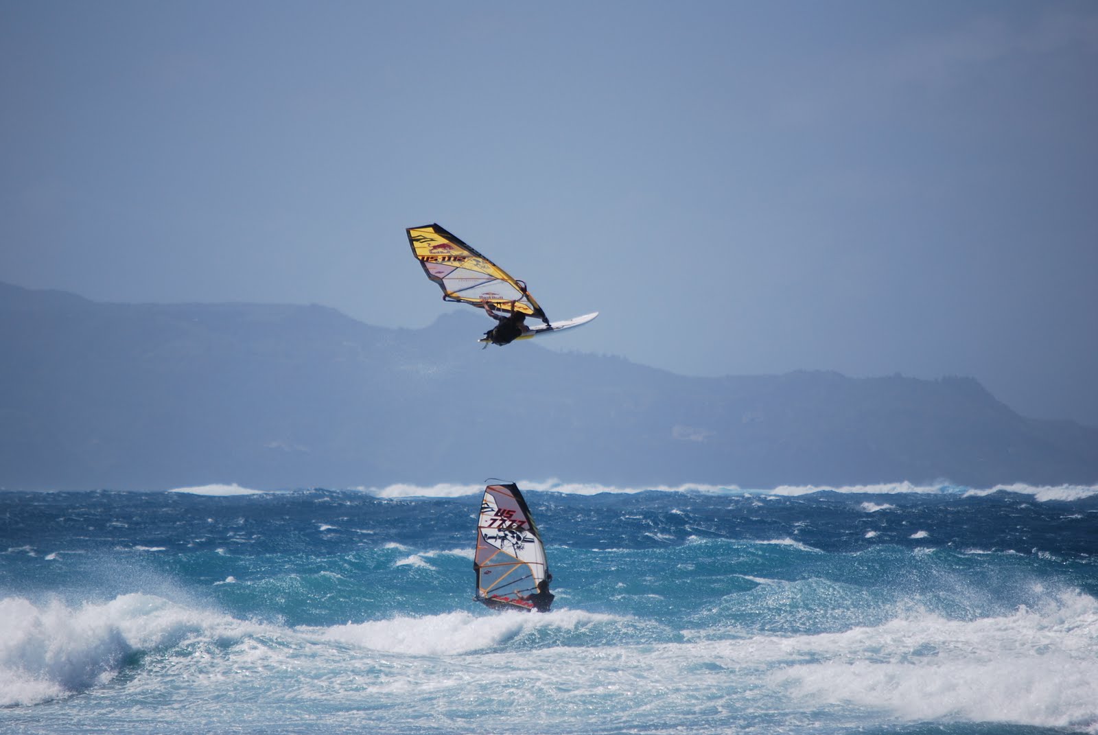 San Francisco Bay Area Windsurfing Team Red Bull Photo Shoot Maui