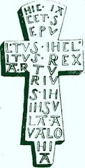 Latin incription, found Glastonbury 1191