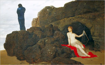 Far from home: Boecklin's painting of Ulysses with the sea-nymph Calypso