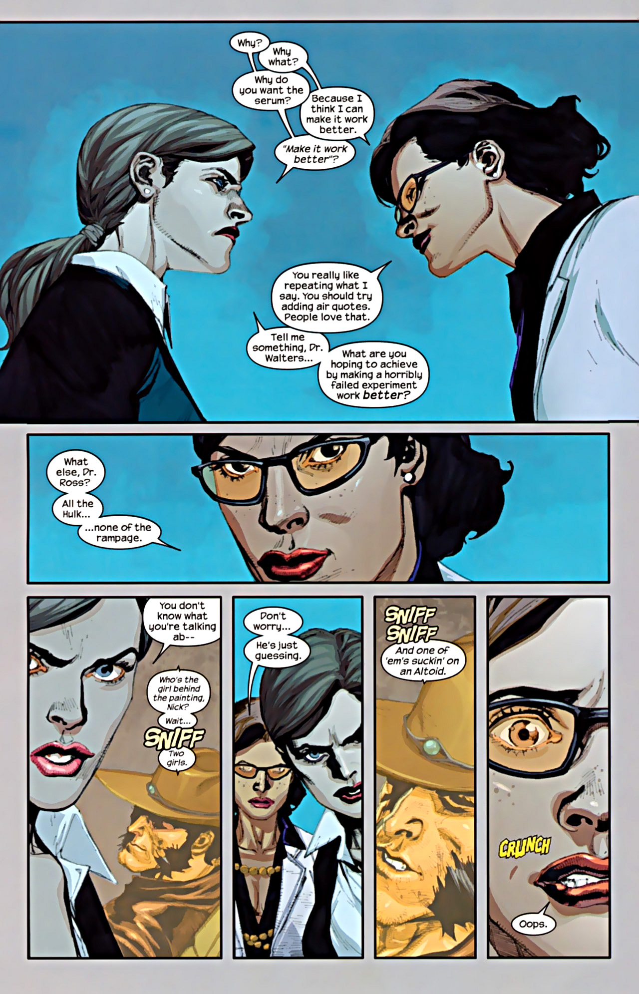 Read online Ultimate Wolverine vs. Hulk comic -  Issue #4 - 6