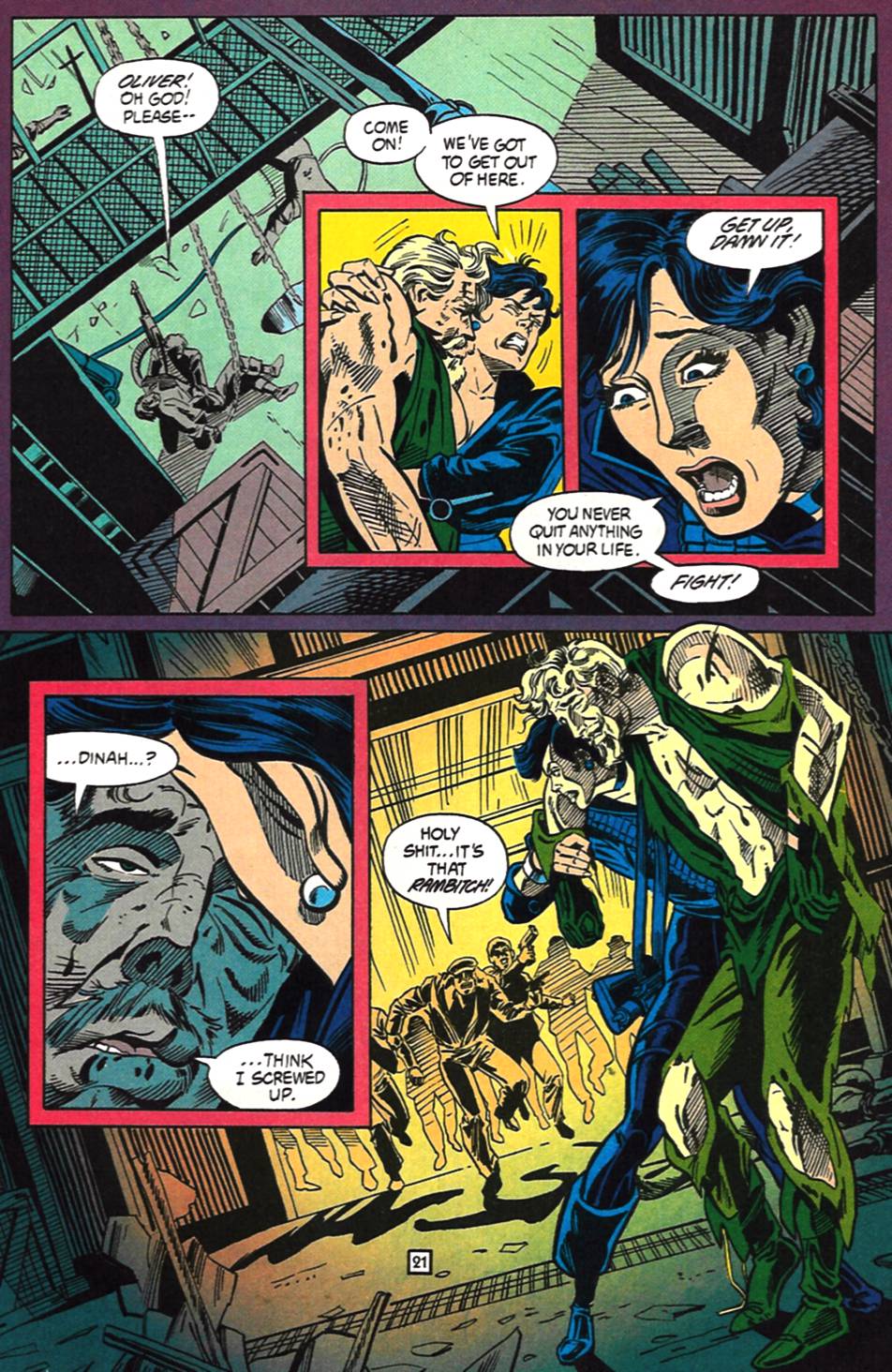 Read online Green Arrow (1988) comic -  Issue #32 - 23