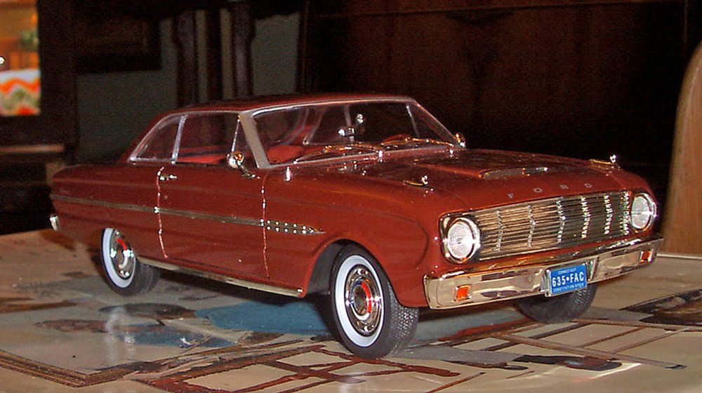 casey/artandcolour 1963 1/2 Ford Falcon 118 scale model