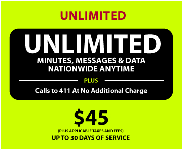 Straight talk unlimited for $45