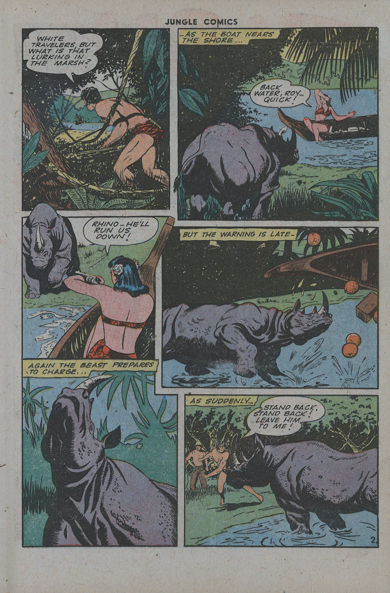 Read online Jungle Comics comic -  Issue #64 - 31