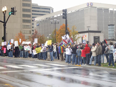Tennessee Guerilla Women: Nashville Gays & Allies Protest 
