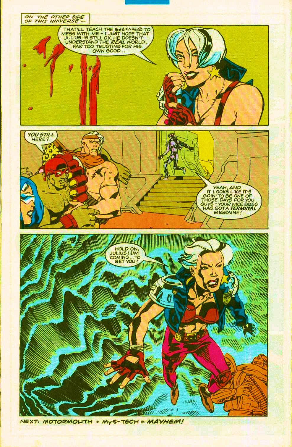 Read online Motormouth & Killpower comic -  Issue #7 - 24