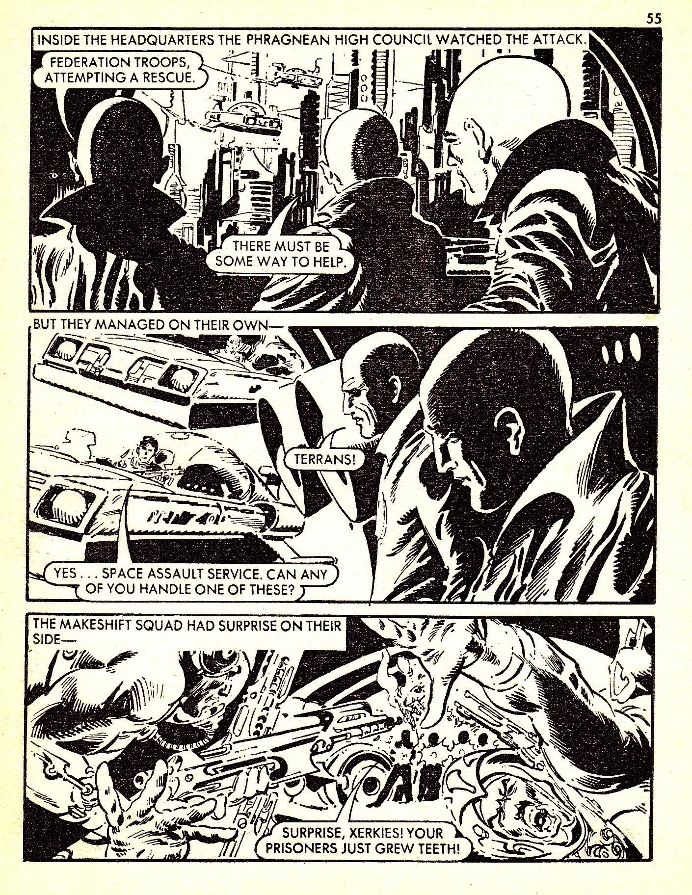 Read online Starblazer comic -  Issue #140 - 55