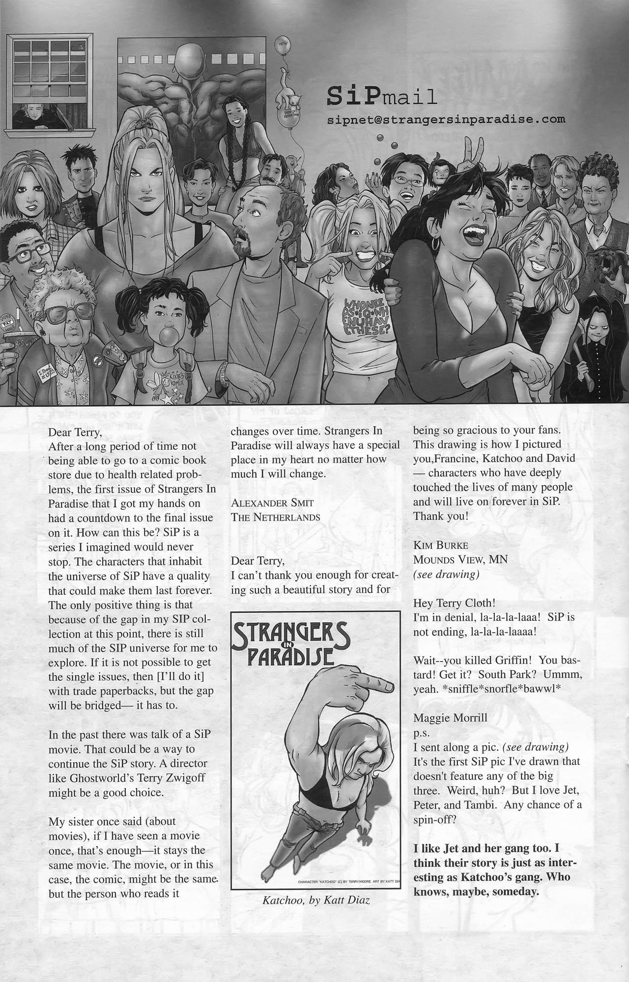 Read online Strangers in Paradise comic -  Issue #85 - 22