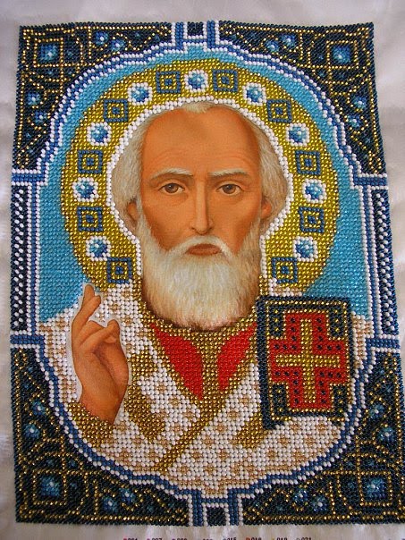 князь владислав сербский". набор нова слобода ангел хранитель и пантелеймон. николай чудотворец икона бисером паутинка. мц. галина.