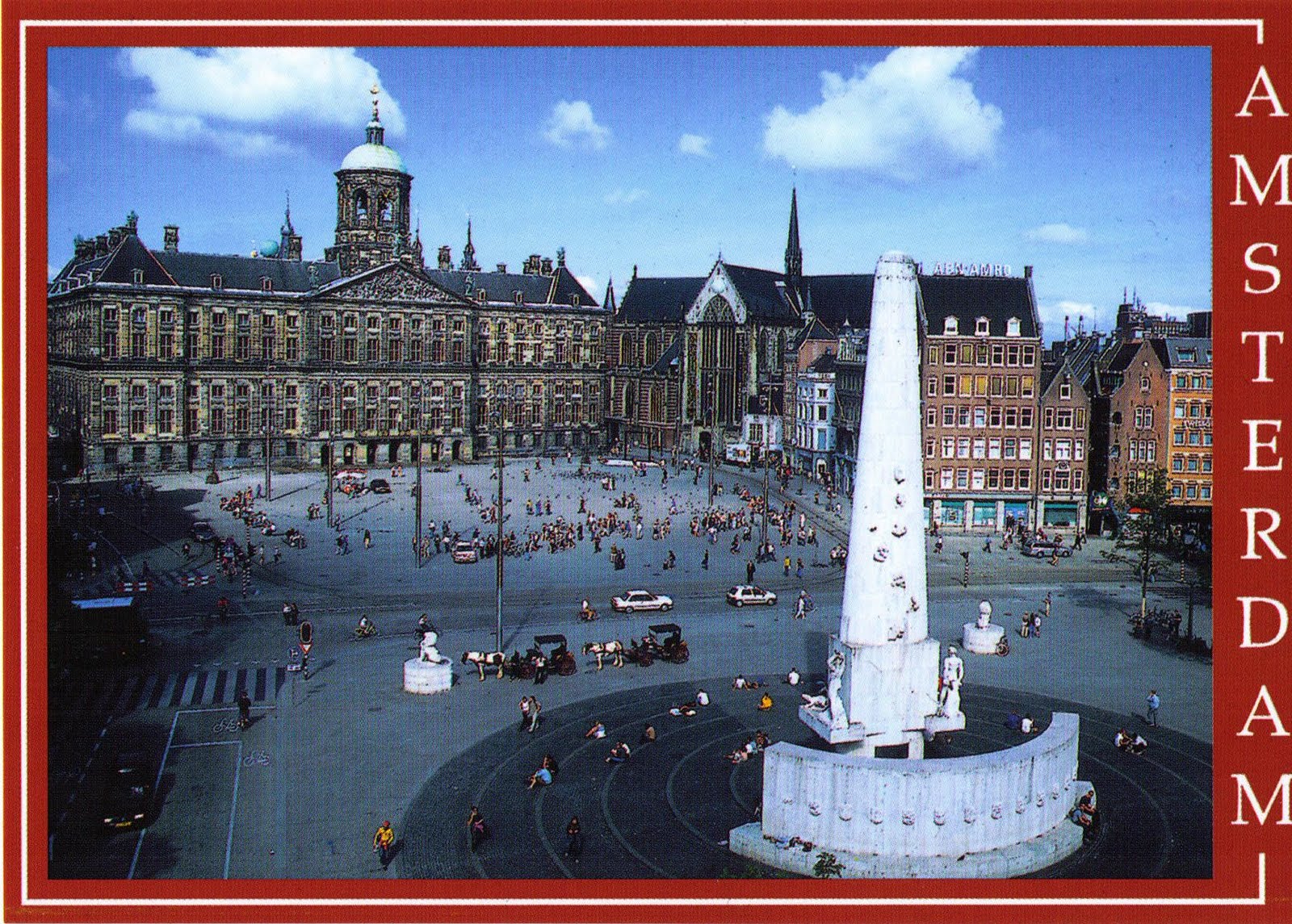 Площадь дам амстердам