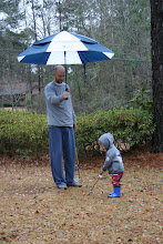 GOLF in the rain