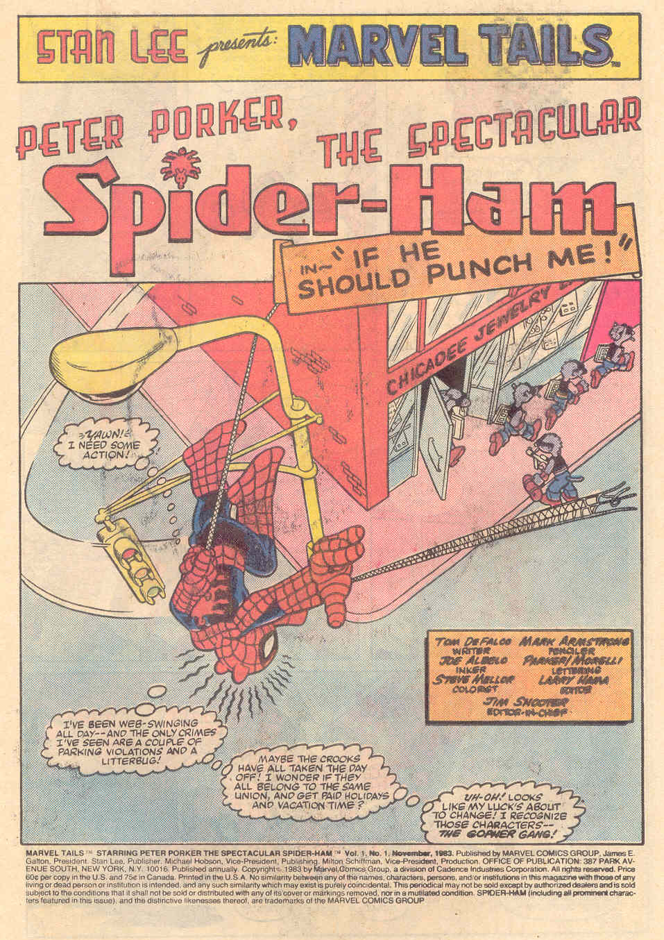 Read online Marvel Tails Starring Peter Porker, The Spectacular Spider-Ham comic -  Issue # Full - 2
