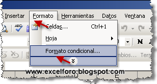 Teclas de acceso en Excel 2007: ALT+...