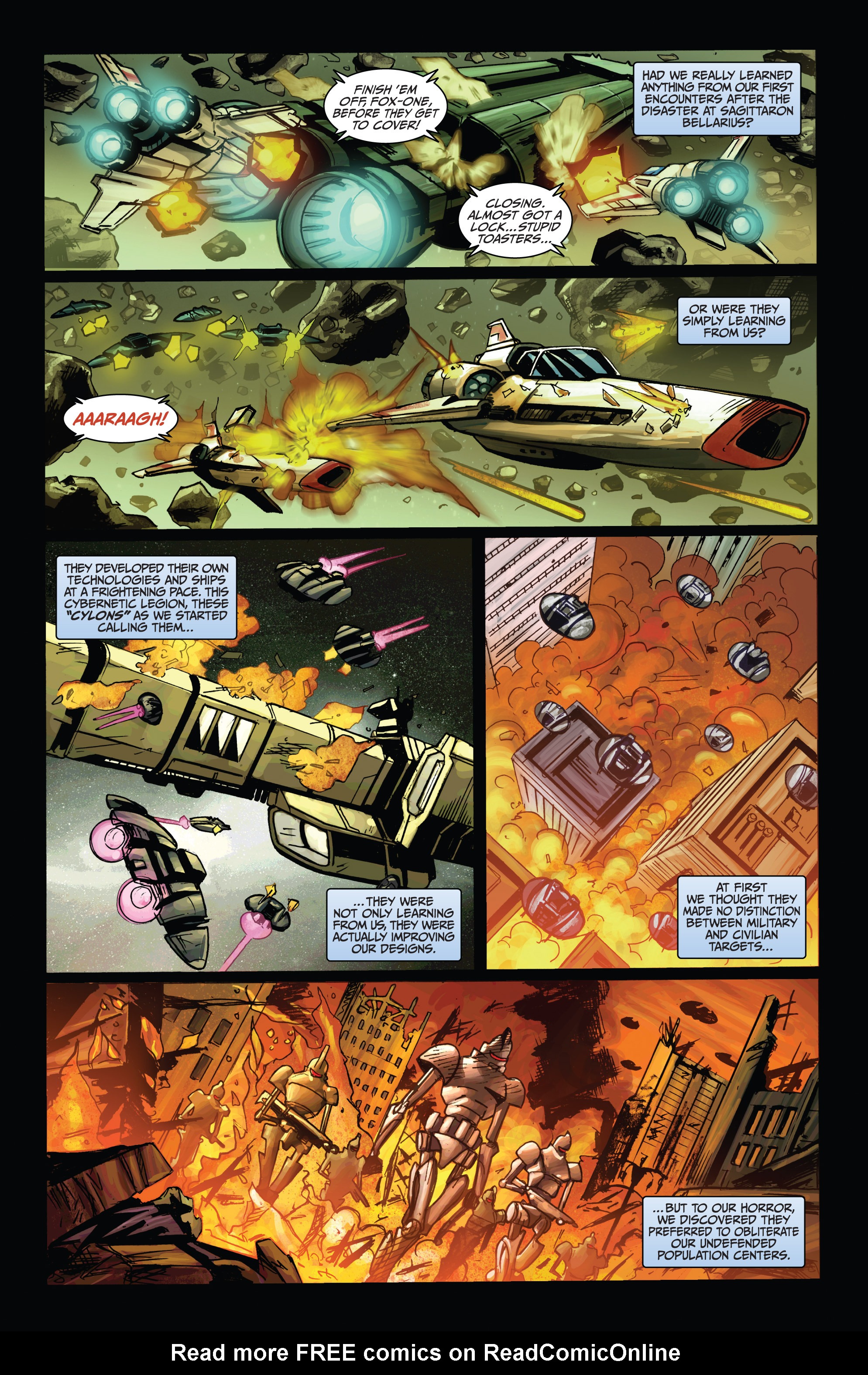 Read online Battlestar Galactica: Cylon War comic -  Issue #4 - 5