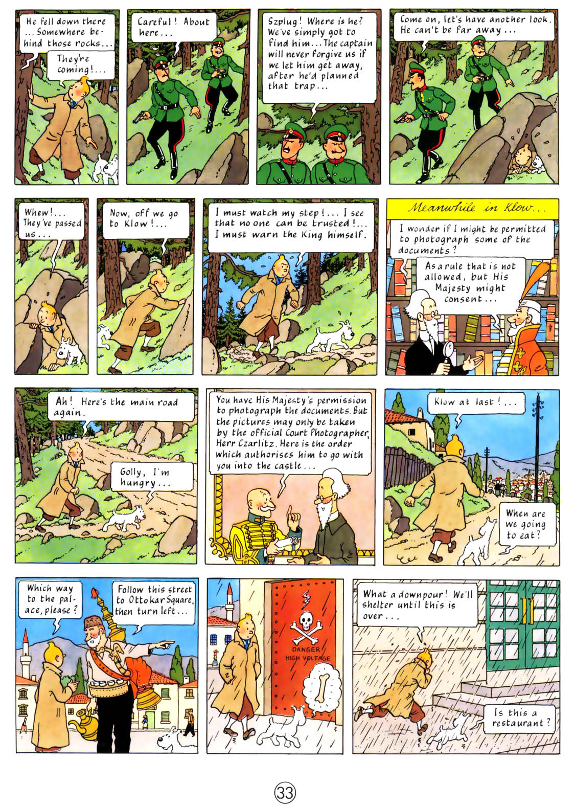 Read online The Adventures of Tintin comic -  Issue #8 - 36