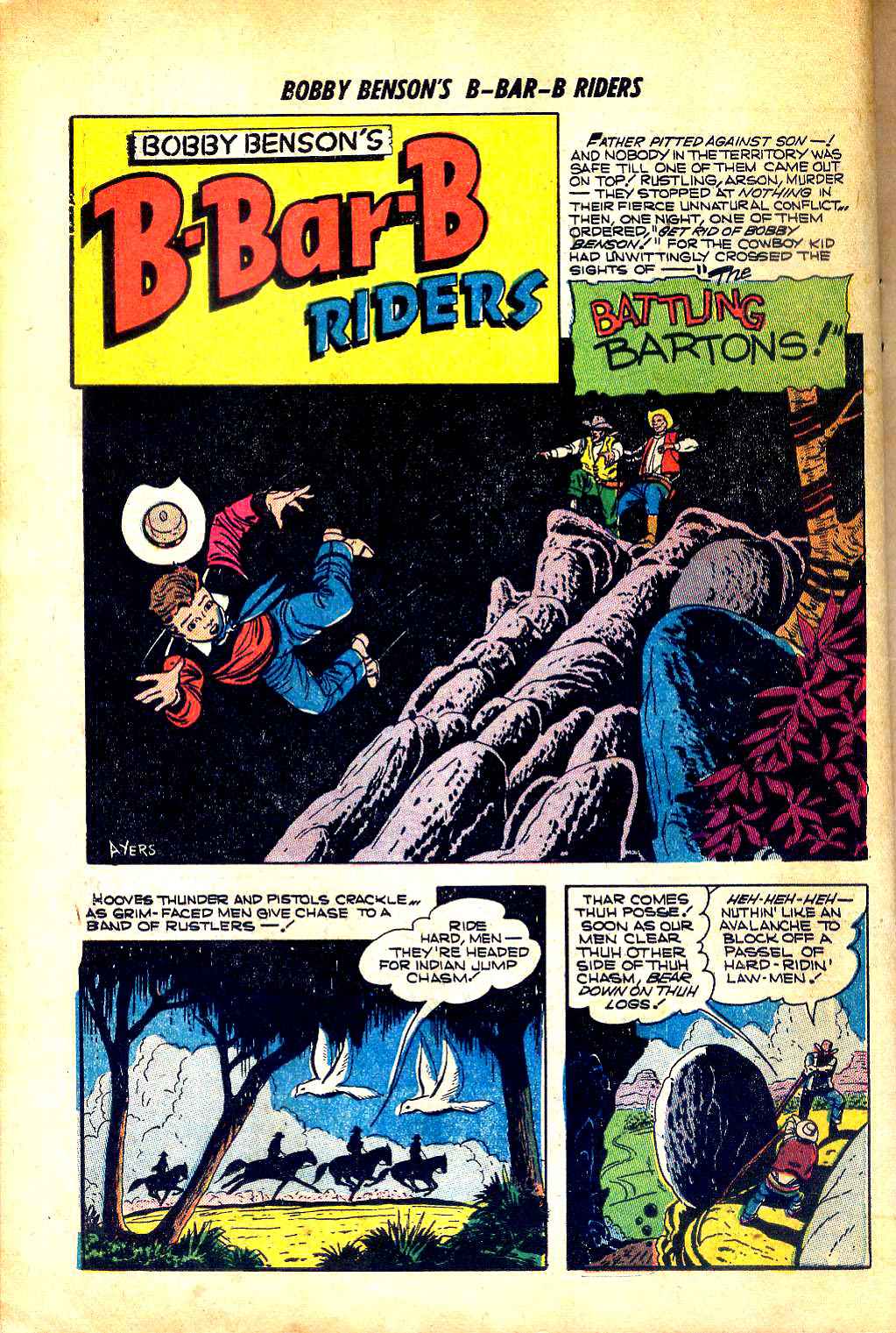 Read online Bobby Benson's B-Bar-B Riders comic -  Issue #18 - 10