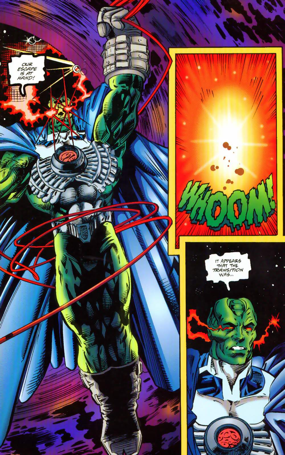 Read online Leonard Nimoy's Primortals (1995) comic -  Issue #8 - 22