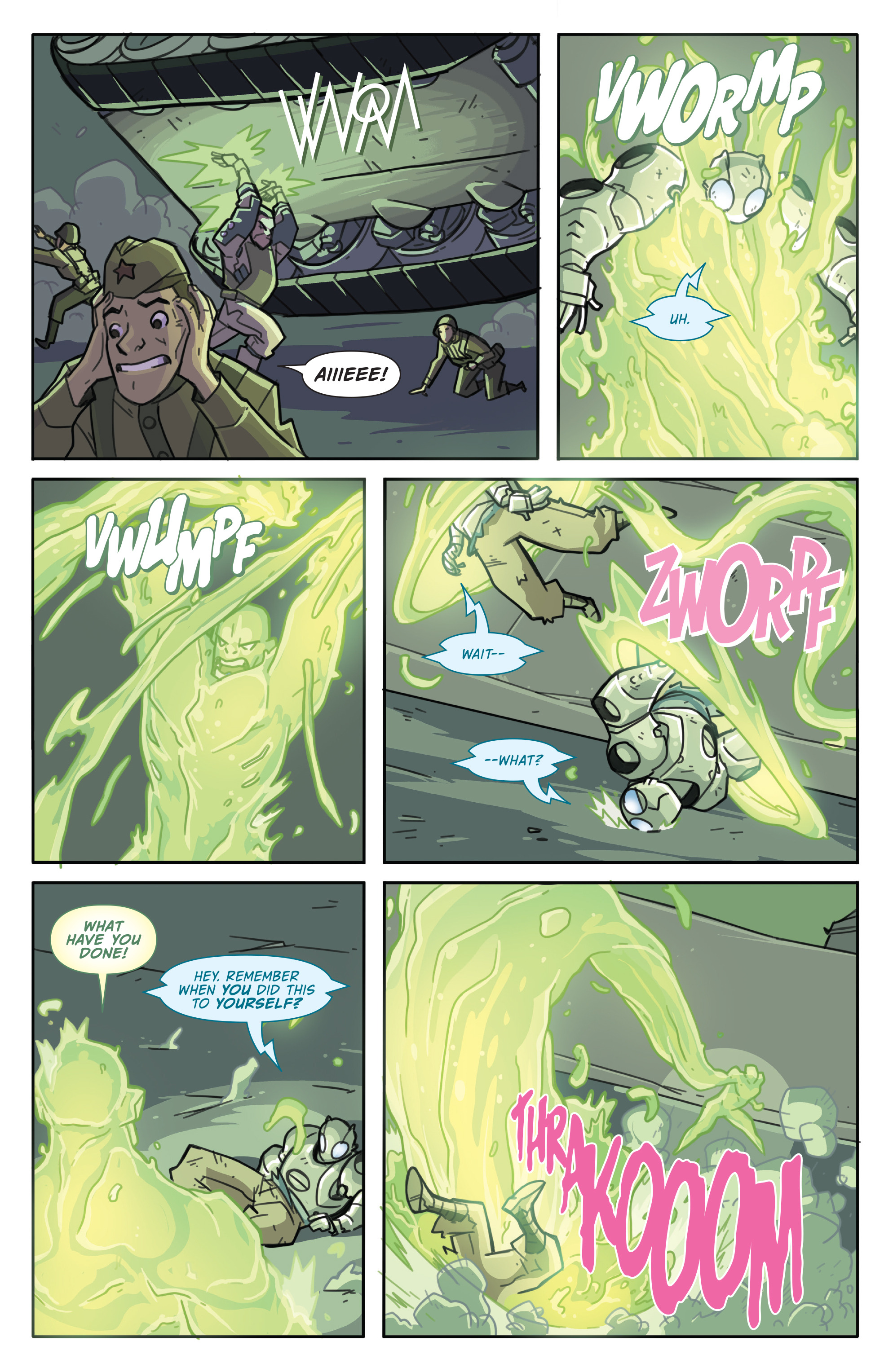 Read online Atomic Robo and the Temple of Od comic -  Issue #5 - 8