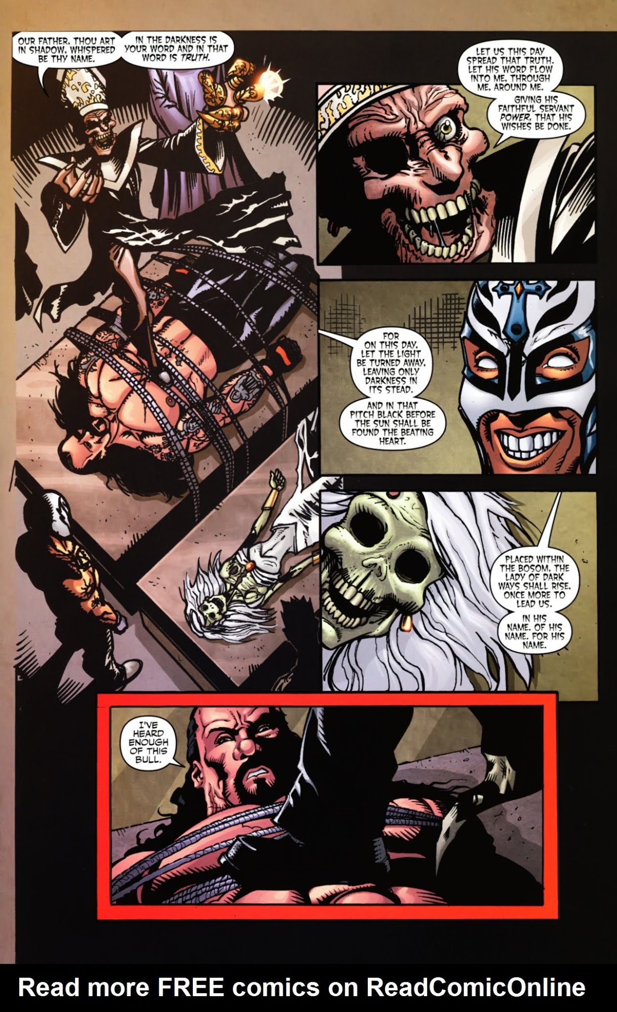 Read online WWE Heroes comic -  Issue #7 - 19