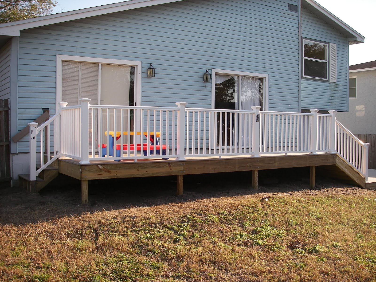 Pinellas RAD: deck vinyl deck and railing