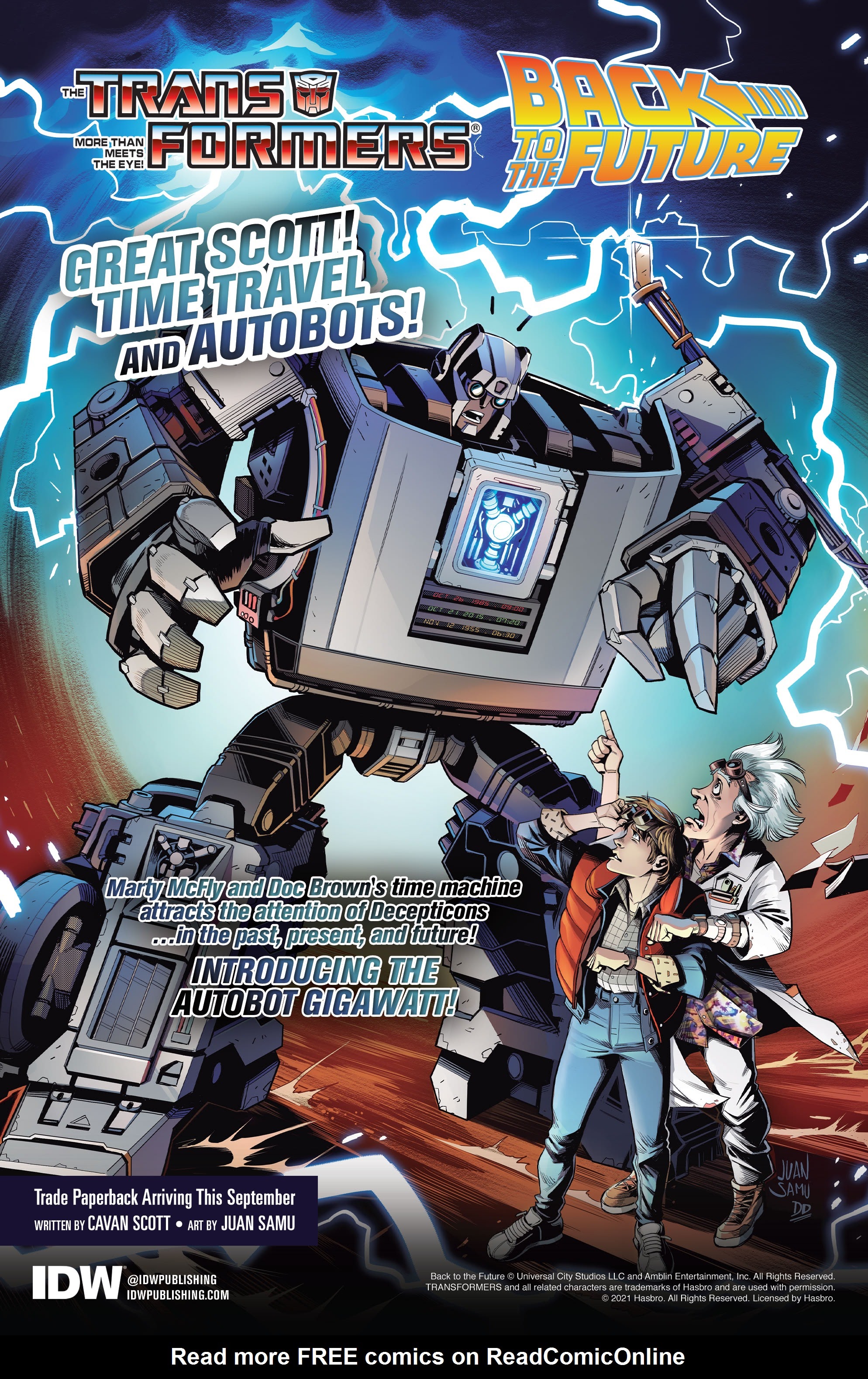 Read online Transformers: Halloween Special comic -  Issue # Full - 35