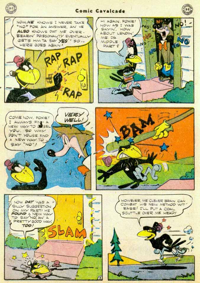 Read online Comic Cavalcade comic -  Issue #35 - 4