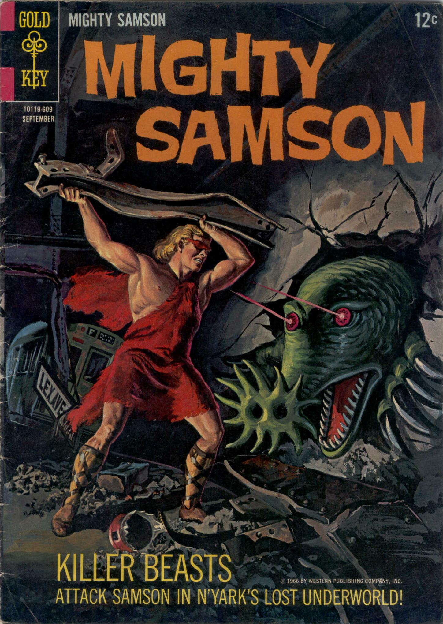 Read online Mighty Samson (1964) comic -  Issue #7 - 1