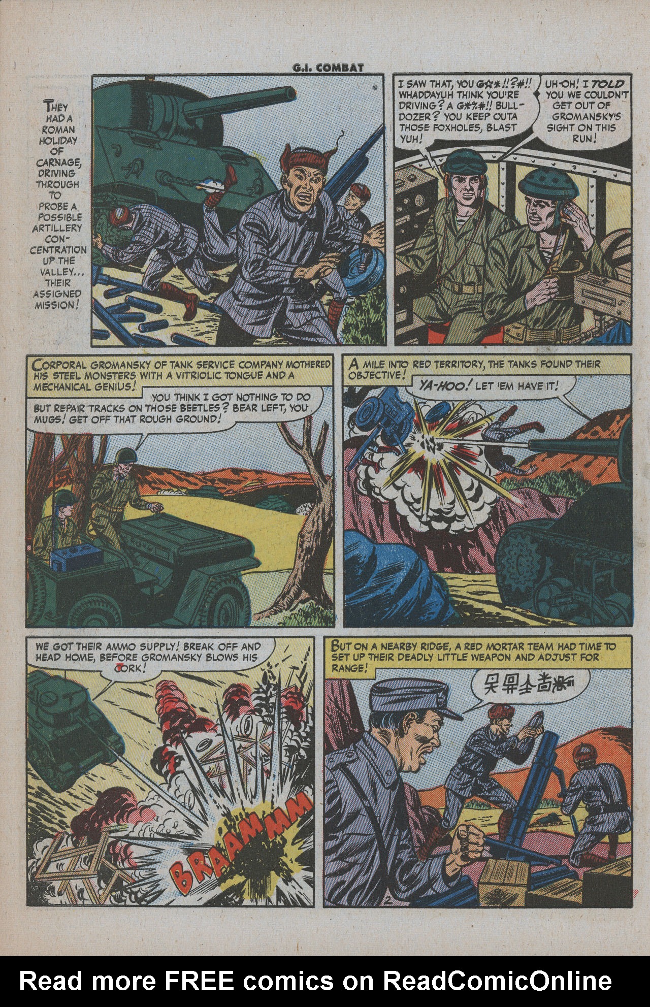 Read online G.I. Combat (1952) comic -  Issue #11 - 28