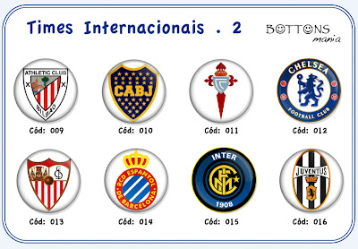 Clubes internacionais Clubes internacionais