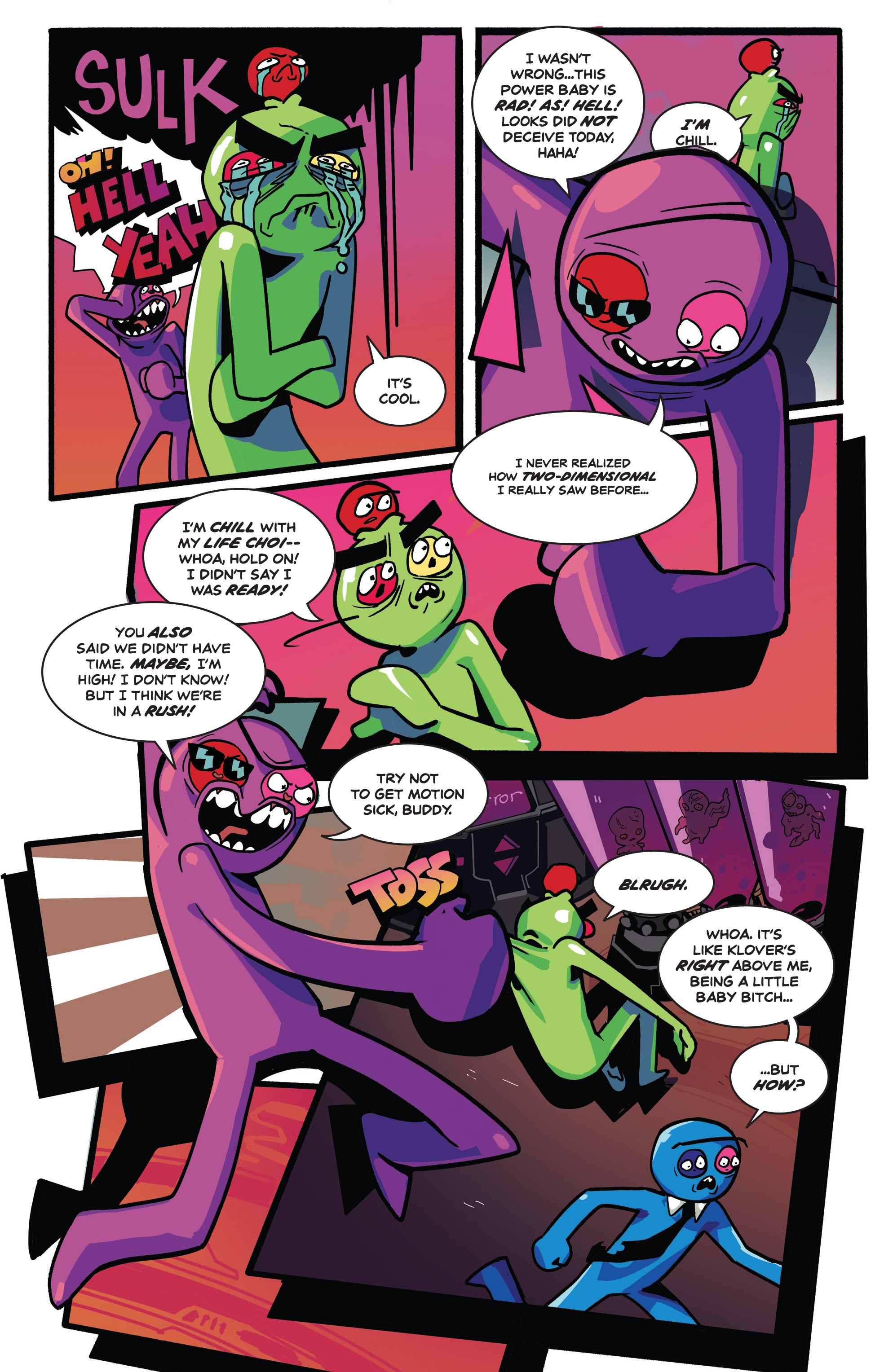 Read online Trover Saves The Universe comic -  Issue #5 - 6