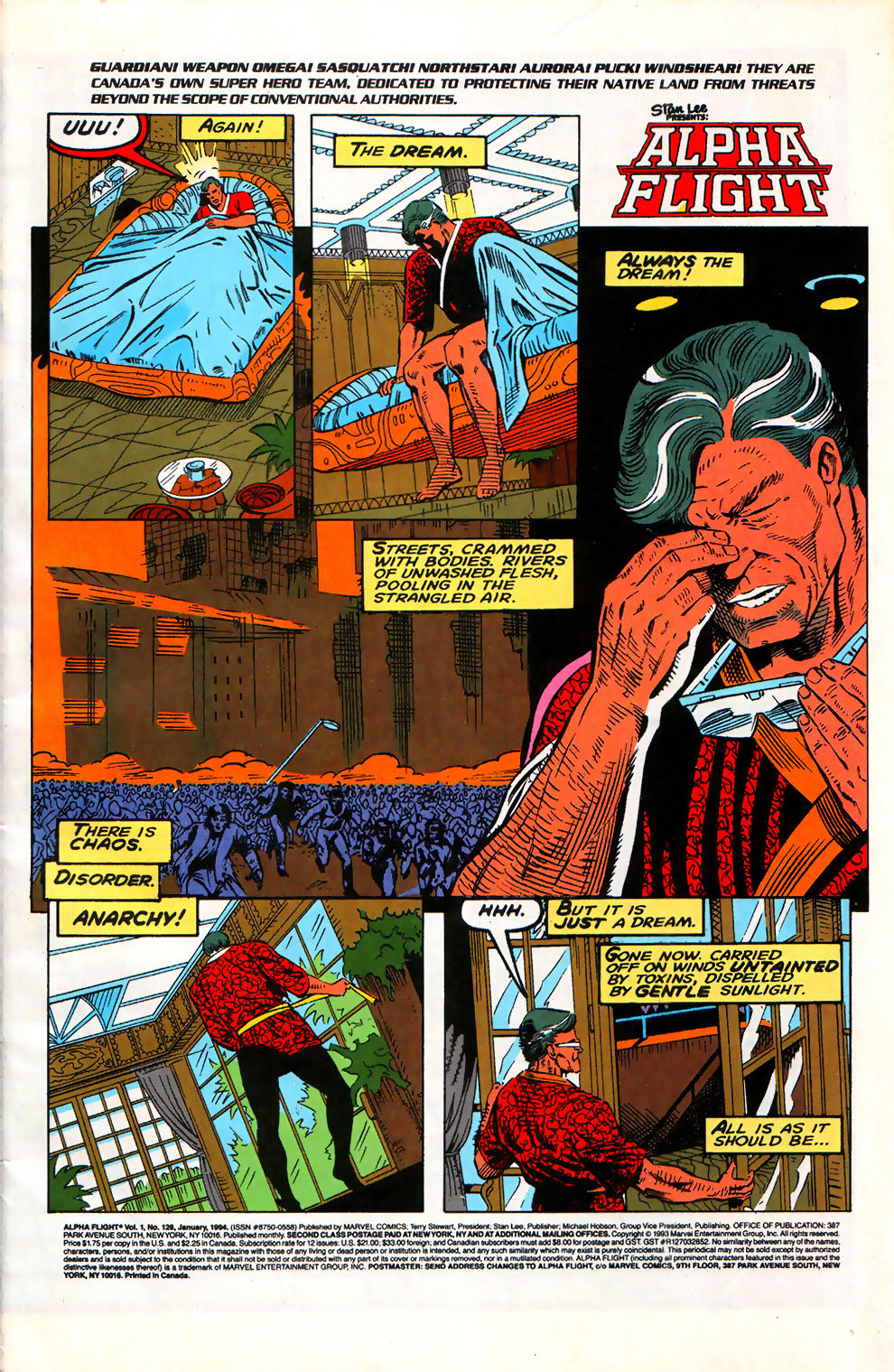 Read online Alpha Flight (1983) comic -  Issue #128 - 2