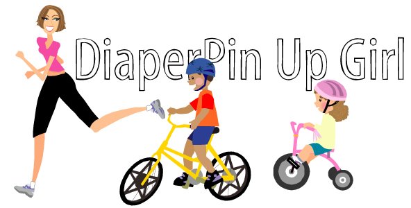 Diaper Pin Up Girl