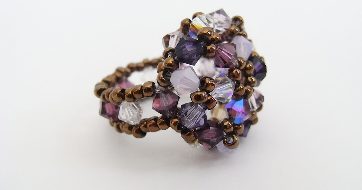 The Work Room: TWR021 Beaded Cabochon Ring Tutorial