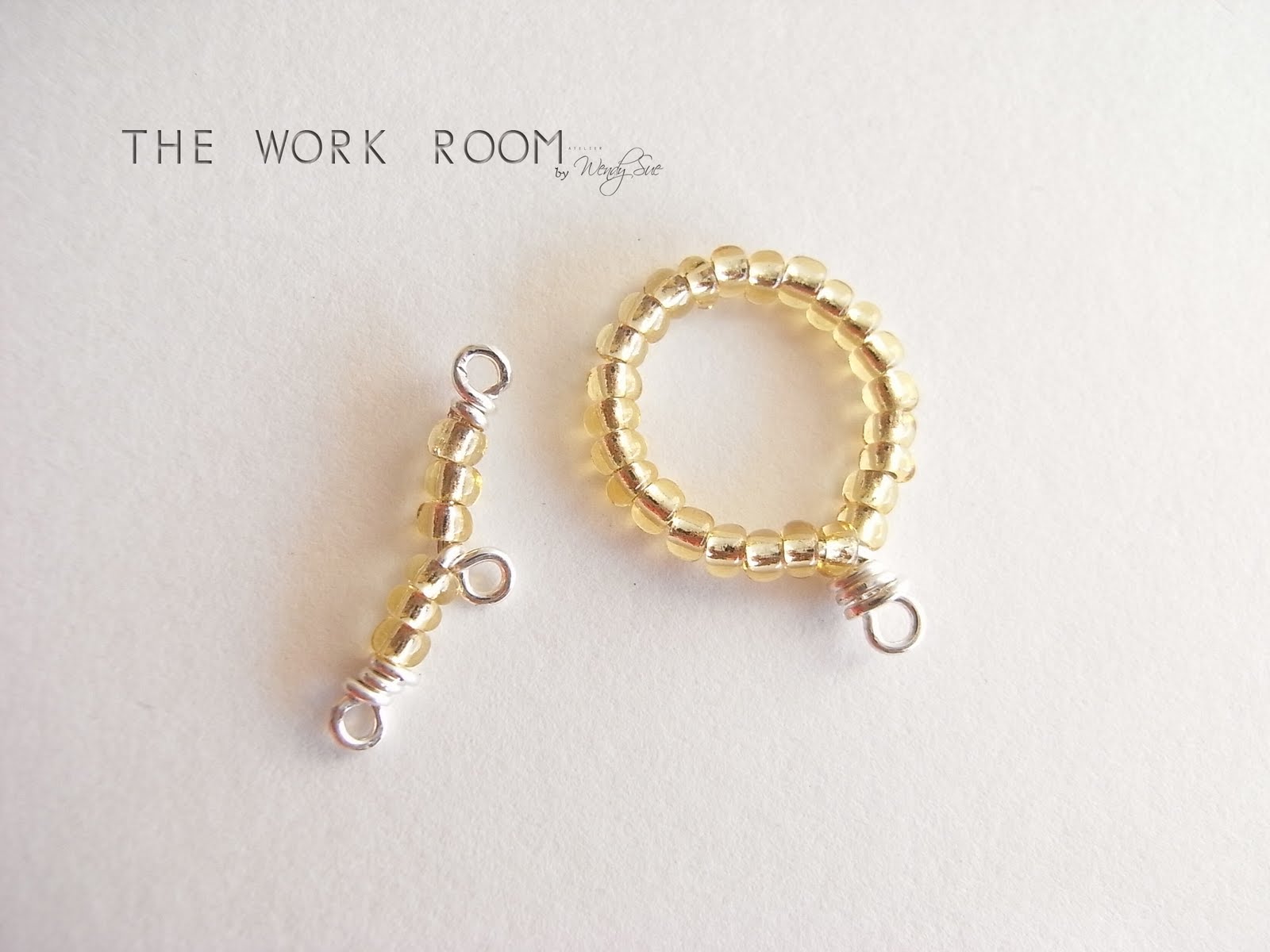 The Work Room Make Your Own Fancy Toggle Clasp Part II