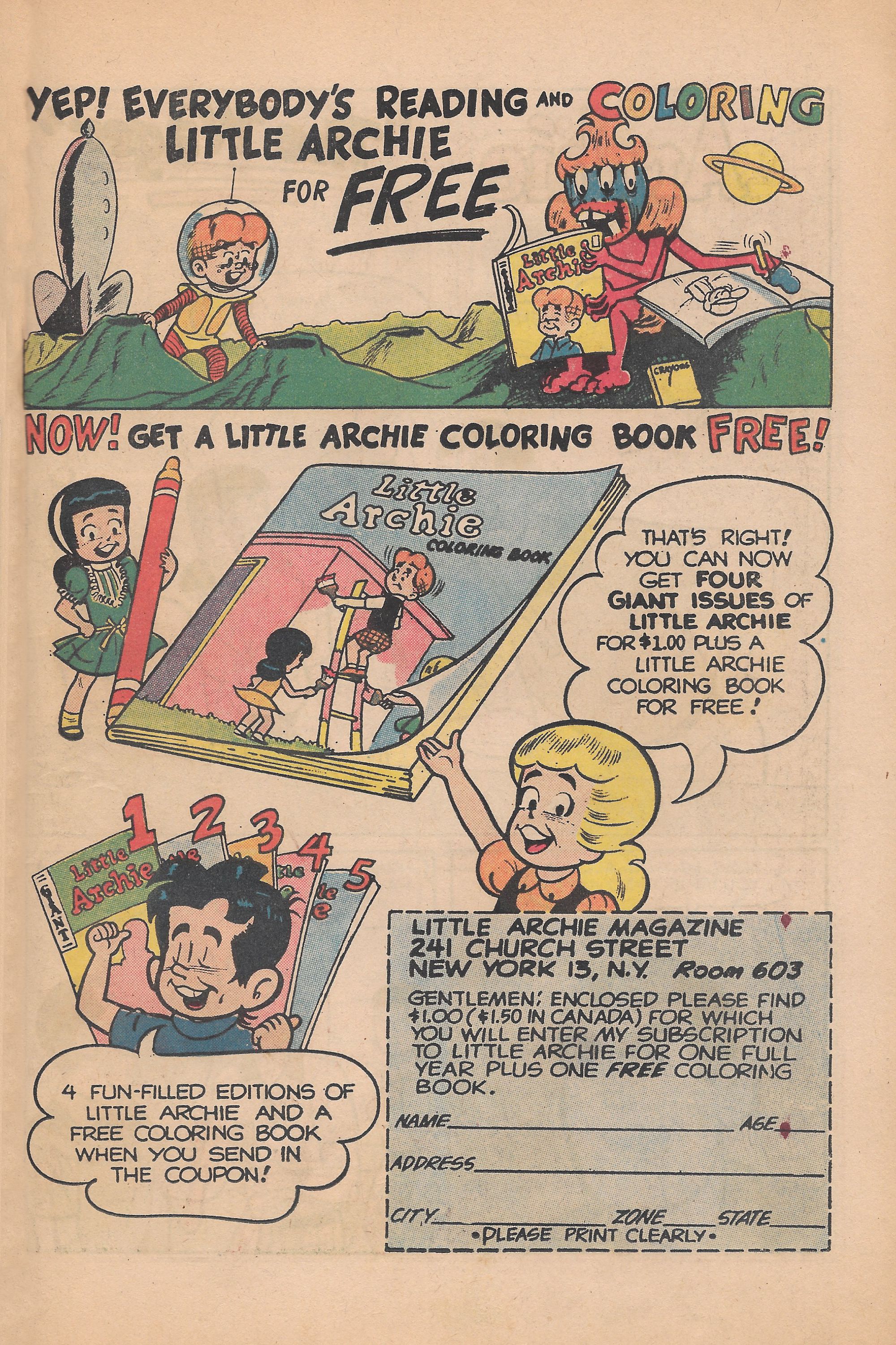 Read online Archie's Pals 'N' Gals (1952) comic -  Issue #22 - 31