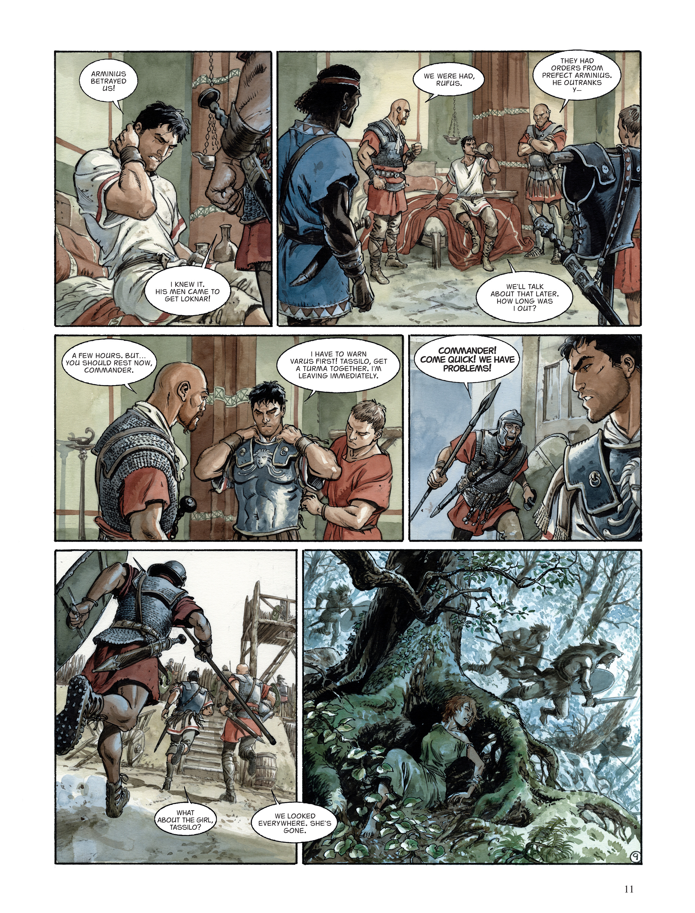 Read online The Eagles of Rome comic -  Issue # TPB 4 - 12