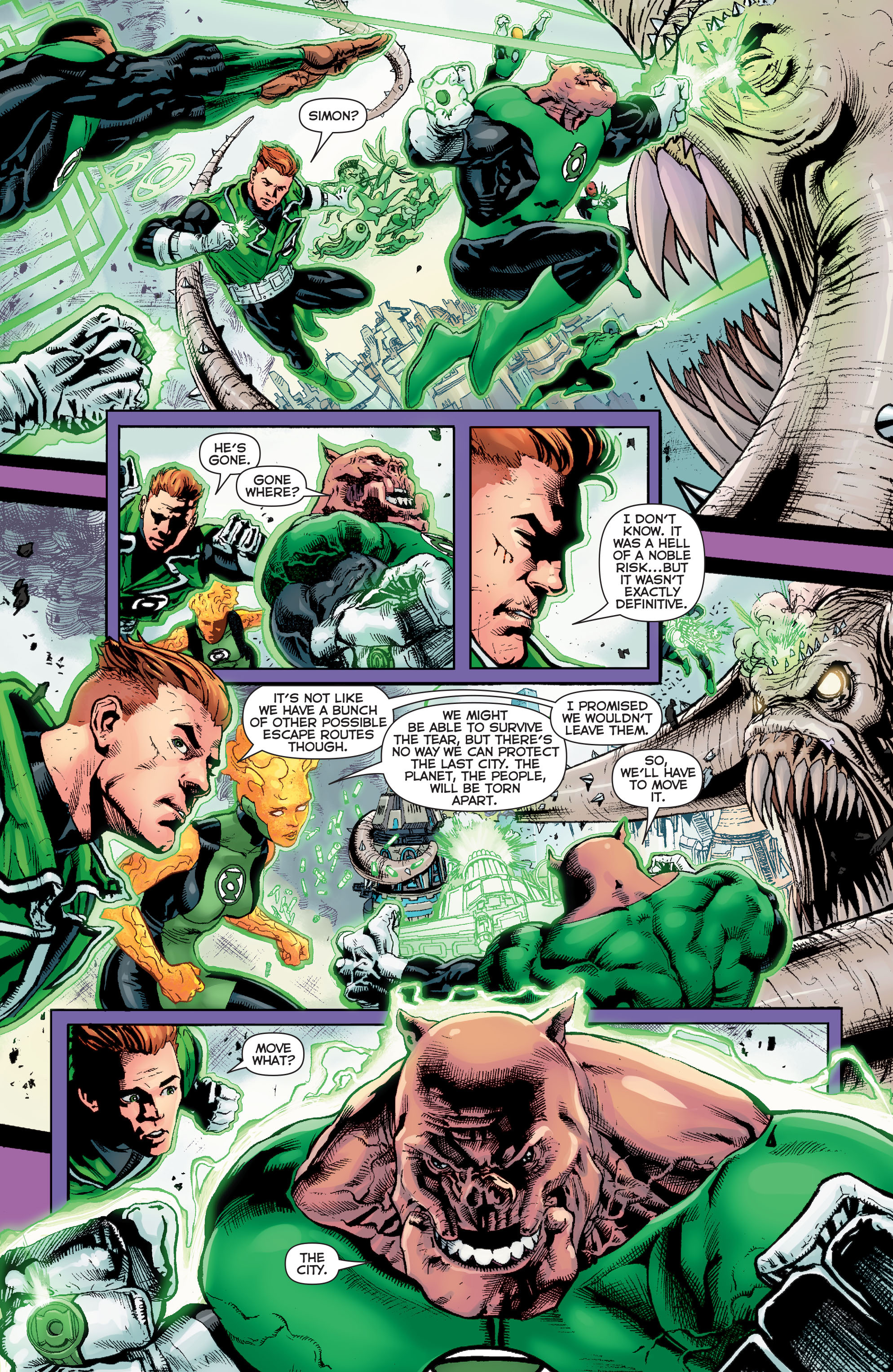 Read online Green Lantern Corps: Edge of Oblivion comic -  Issue #6 - 12