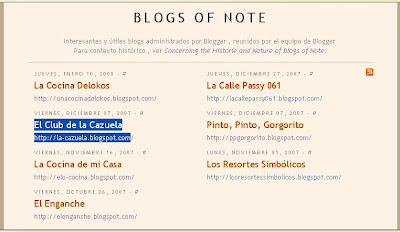 Blogs Notables