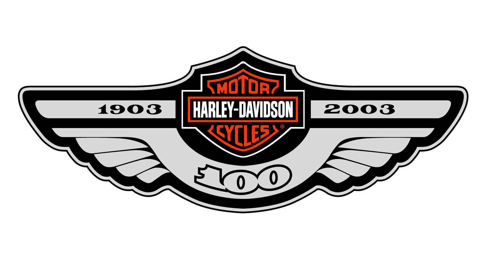 logosociety Harley  Davidson  105th Years Logo 