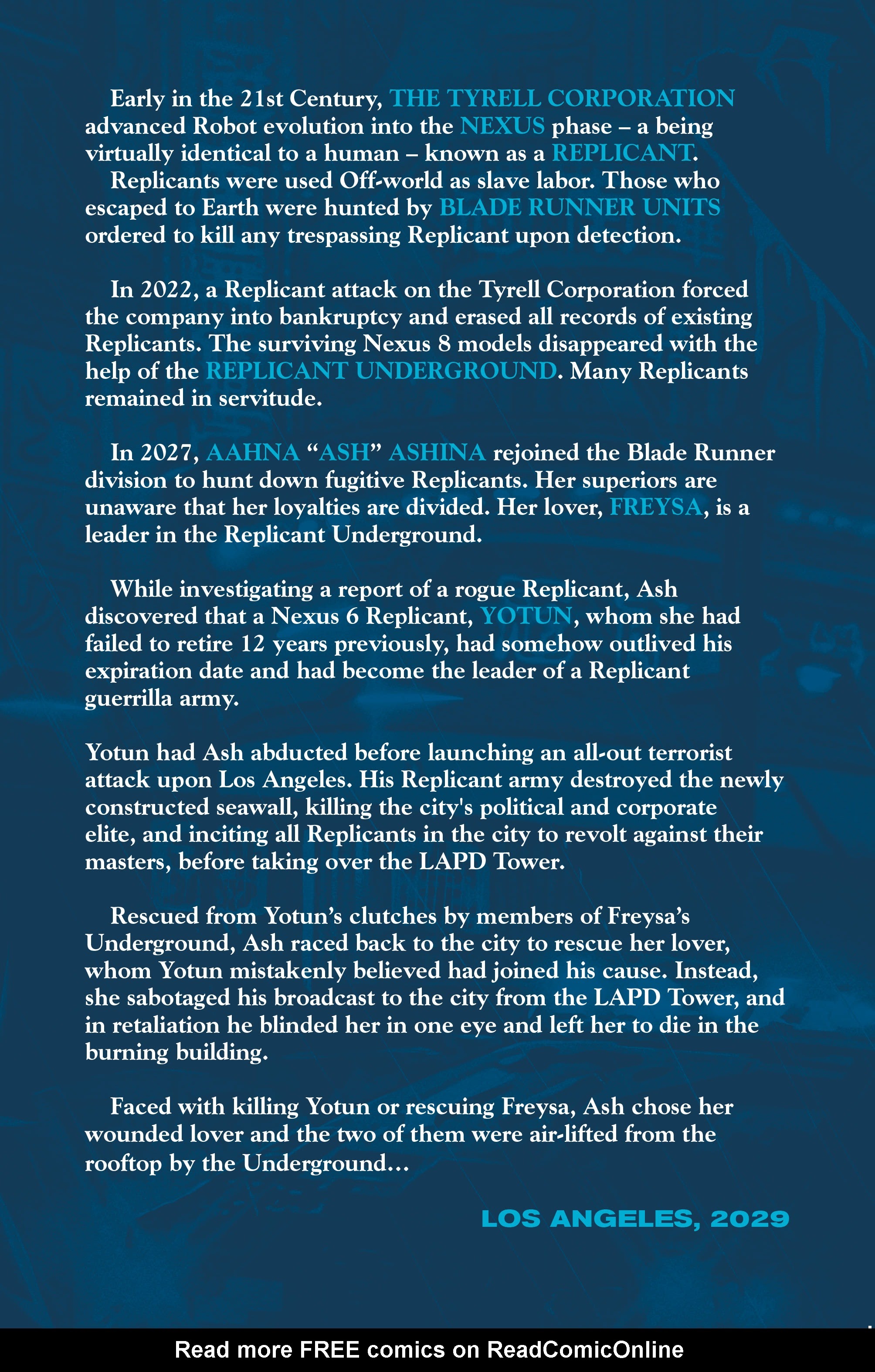 Read online Blade Runner 2029 comic -  Issue #9 - 6