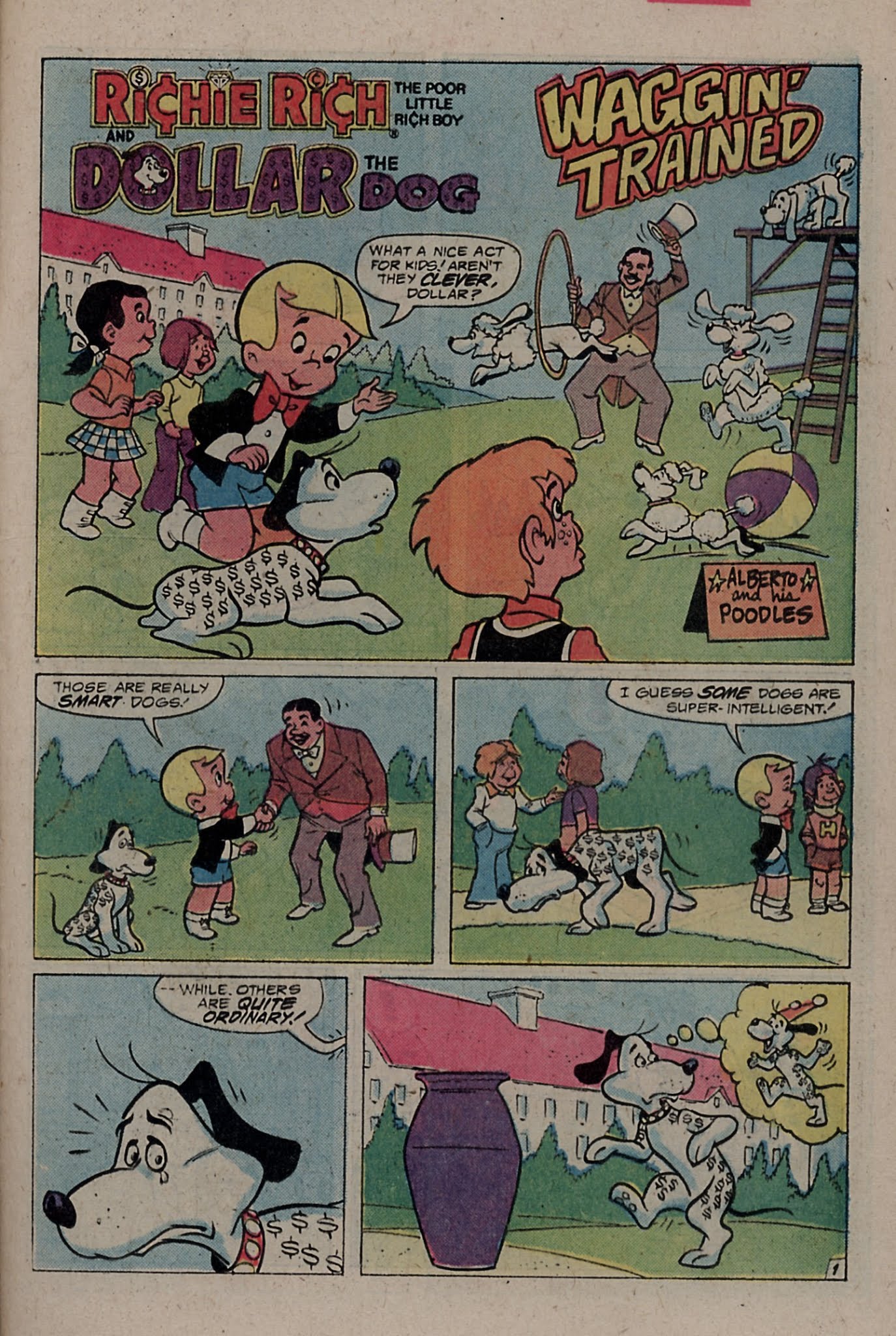 Read online Richie Rich & Dollar the Dog comic -  Issue #10 - 37