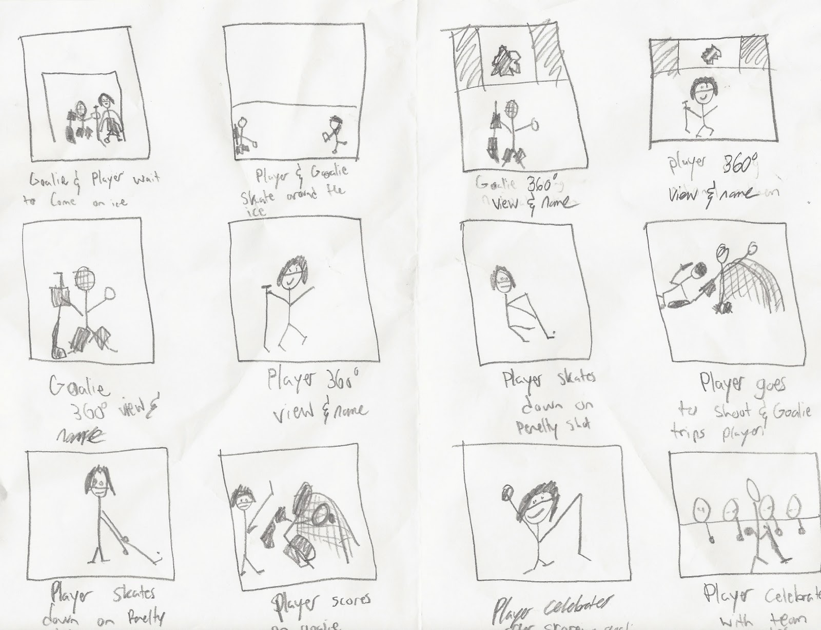 Del's Blog Stop Motion Animation Story Board