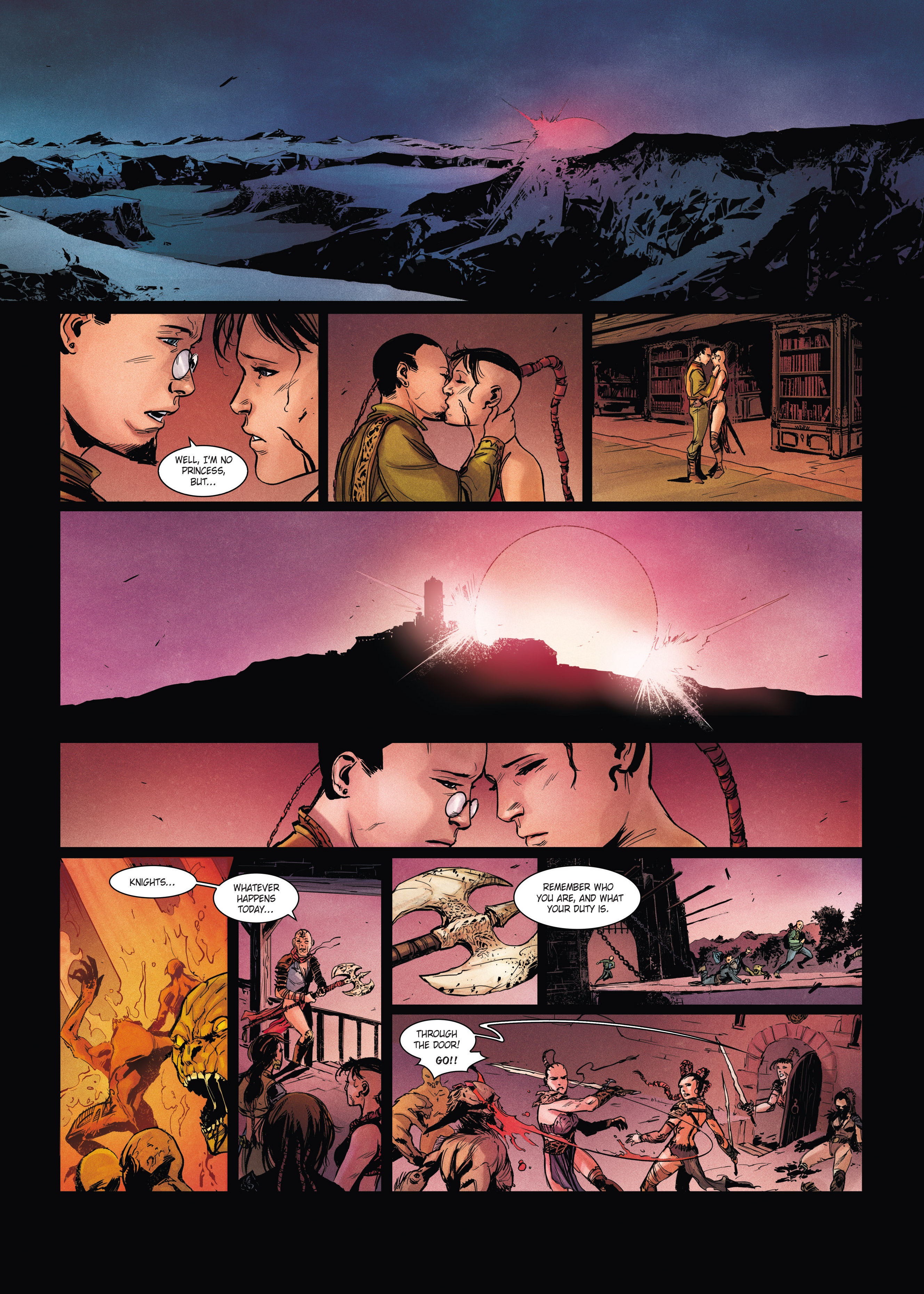 Read online Chronicles of the Dragon Knights comic -  Issue #21 - 49