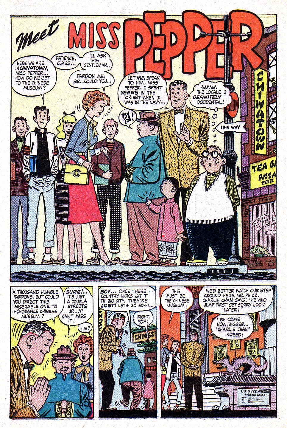 Four-Color Shadows: Meet Miss Pepper-Joe Kubert/Bob Bean-1954 Four-Color Shadows: Meet Miss Pepper-Joe Kubert/Bob Bean-1954