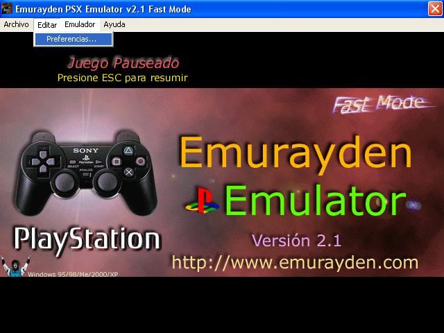 emurayden psx emulator v2.1