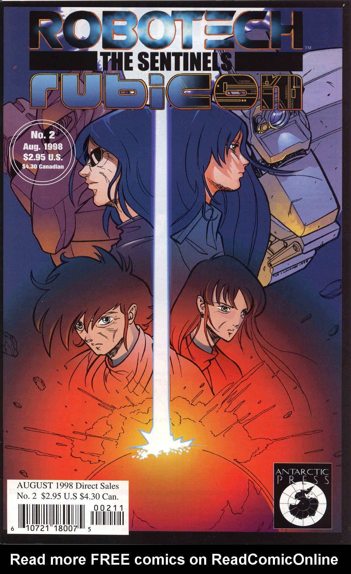 Read online Robotech: The Sentinels - Rubicon comic -  Issue #2 - 1