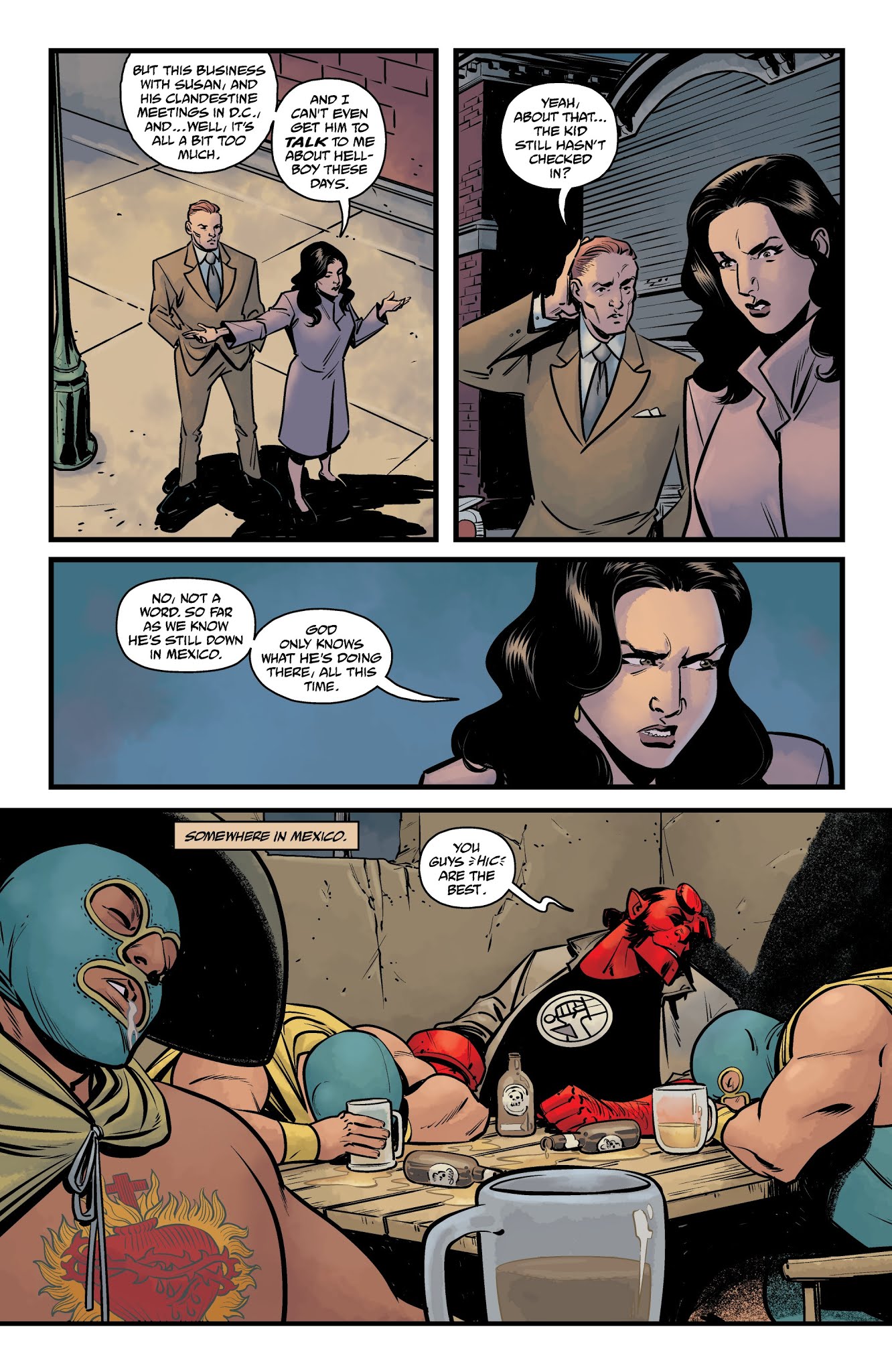Read online Hellboy and the B.P.R.D. 1956 comic -  Issue #2 - 14