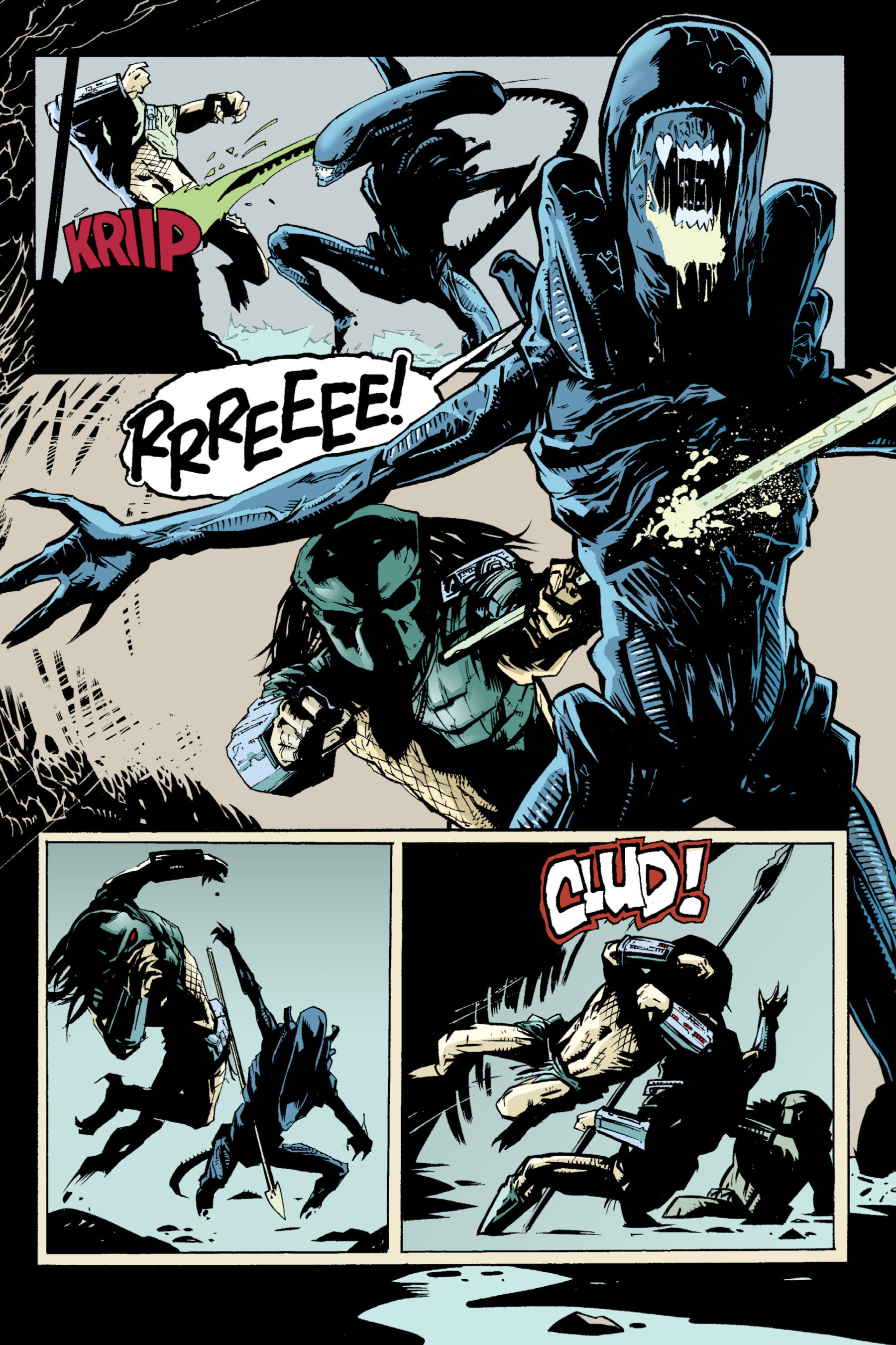 Read online Aliens vs. Predator Omnibus comic -  Issue # _TPB 1 Part 4 - 82